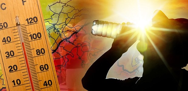 Έπιασε τους 39°C το θερμόμετρο στο κέντρο της πόλης 