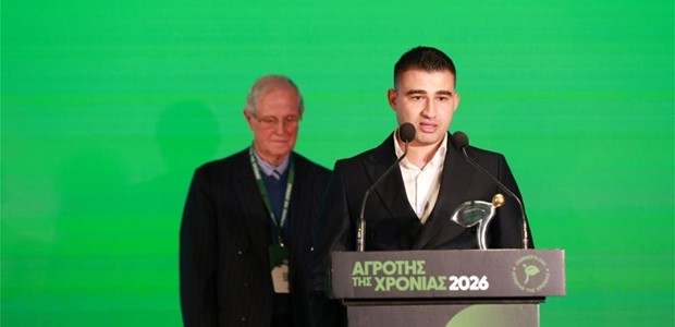 Ο Λαρισαίος Κωνσταντίνος Κωστούλης Αγρότης της Χρονιάς