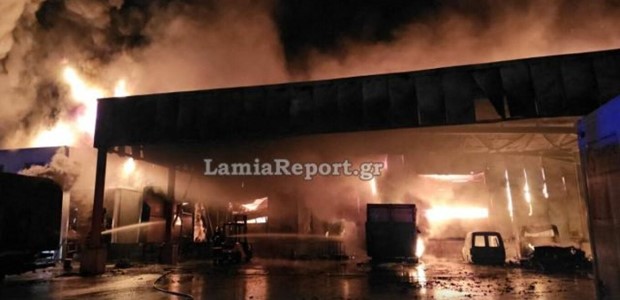Καταστράφηκε ολοσχερώς το εργοστάσιο του Γιαννίτση