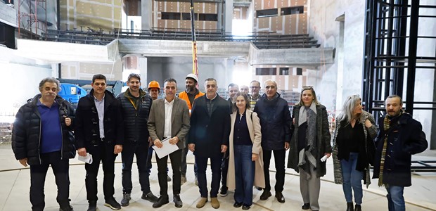 Με ικανοποιητικούς ρυθμούς οι εργασίες στο Θέατρο ΟΥΗΛ