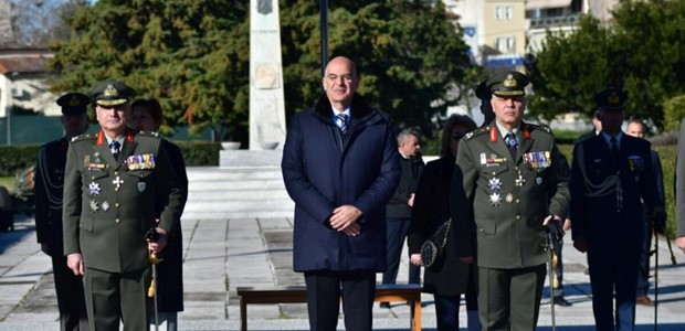 Με τον Νίκο Δένδια έγινε η αλλαγή διοίκησης στην 1η Στρατιά