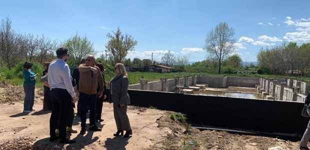 Αυτοψία κλιμακίου στις εργασίες για το Κέντρο Διημέρευσης