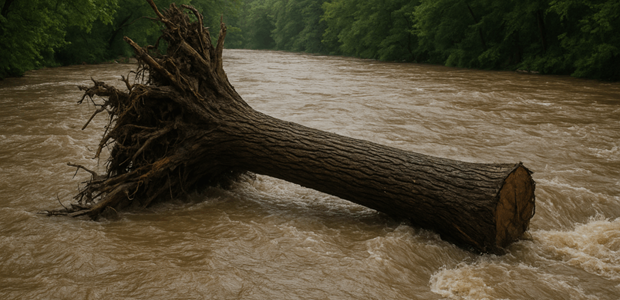 Ξεριζώνονται από τις πλημμύρες και φράζουν τα ρέματα
