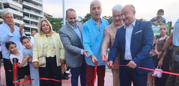 Εγκαινιάστηκε η νέα “Πλατεία Στέργιου και Ζωής Σαράντη”