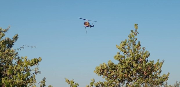 Πύρινο μέτωπο στην Κρύα Βρύση Καρδίτσας