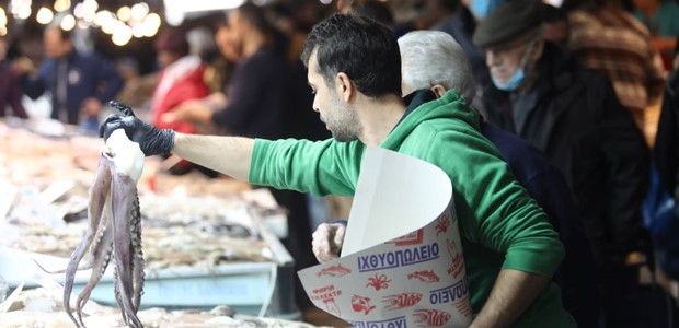 Aνοδος τιμών στα θαλασσινά 