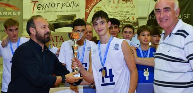 Η Εθνική Παμπαίδων βόλεϊ κατέκτησε το Βαλκανικό πρωτάθλημα 