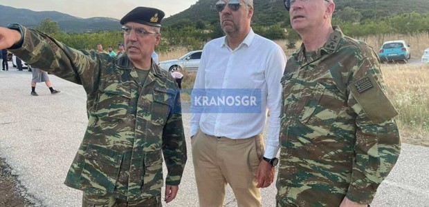 Βγήκε ο Στρατός για κατάσβεση φωτιάς στην Κομοτηνή