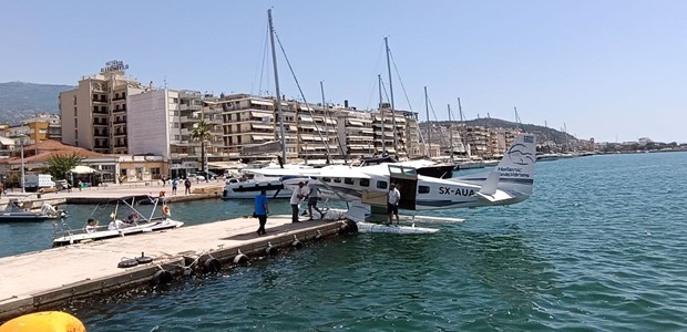 Υδροπλάνο πέταξε δοκιμαστικά από Αθήνα προς Βόλο