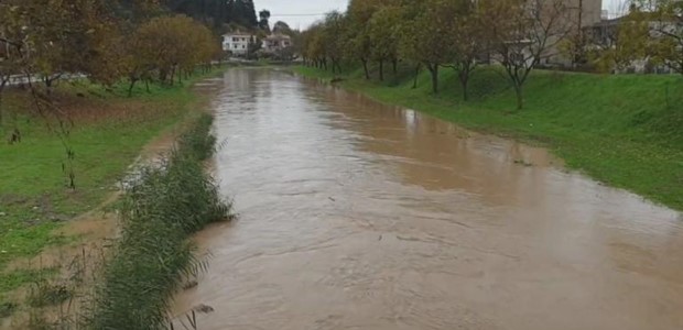 "Αθηνά": Ανεβαίνει η στάθμη στο Ληθαίο ποταμό