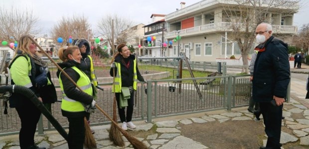 Συντονισμένες δράσεις καθαριότητας σε συνοικίες