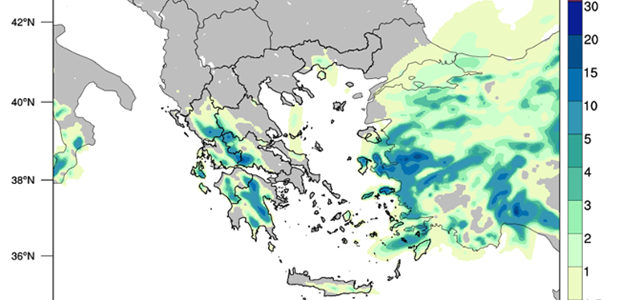 Καιρός: Συνεχίζονται και την Κυριακή οι βροχές 
