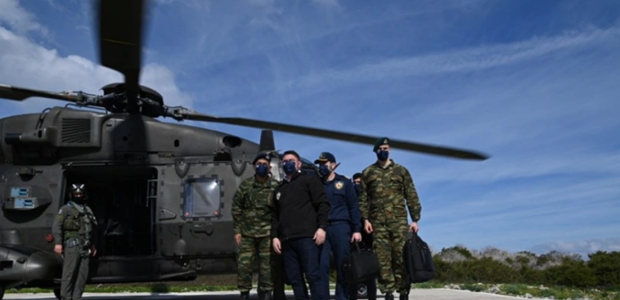 Τουρκική πρόκληση στο ελικόπτερο με τον Νίκο Χαρδαλιά