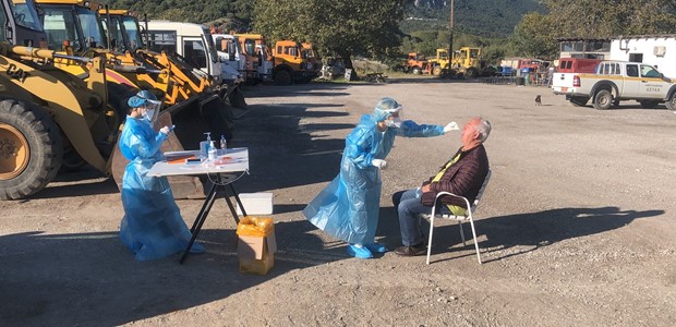 Δειγματοληπτικός έλεγχος σε υπαλλήλους του Αμαξοστασίου 
