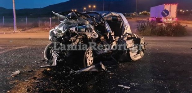 Λαμία: Φοβερό τροχαίο με έναν νεκρό τα ξημερώματα 