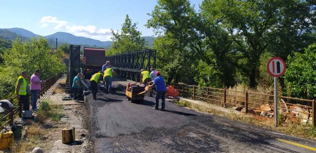 Εργασίες βελτίωσης στη γέφυρα «Καραΐσκάκη» 