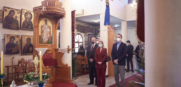 Στον Άγιο Ευστράτιο για τα Θεοφάνεια ο Κ.Μητσοτάκης 