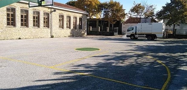 Συνεχίζονται οι προληπτικοί απολυμαντικοί ψεκασμοί 