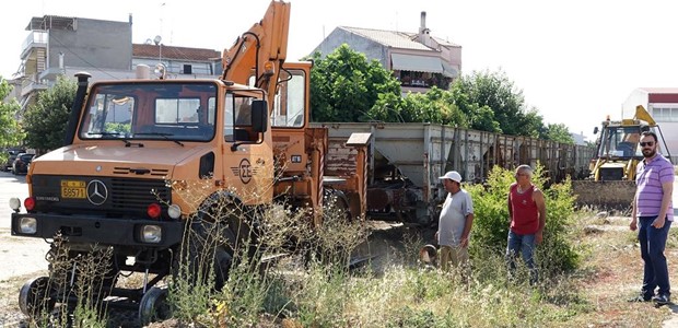 Απομακρύνθηκαν όλα τα παλιά βαγόνια από την Ανθούπολη