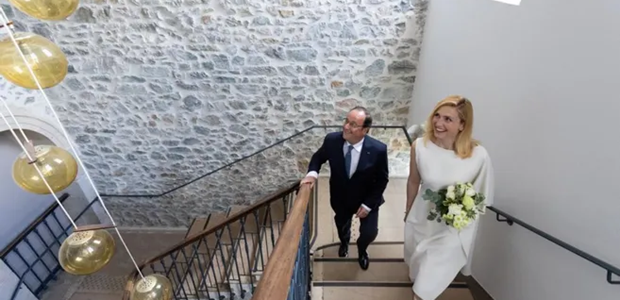 Φρανσουά Ολάντ: Γαμπρός για πρώτη φορά 