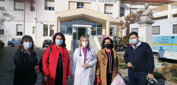 Επίσκεψη της ΔΕΕΠ - ΝΟΔΕ ΝΔ και ΔΗΜ.Τ.Ο. Λάρισας στο ΓΝΛ 