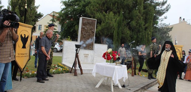 Τιμήθηκε η μνήμη των νεκρών της Γενοκτονίας των Ποντίων