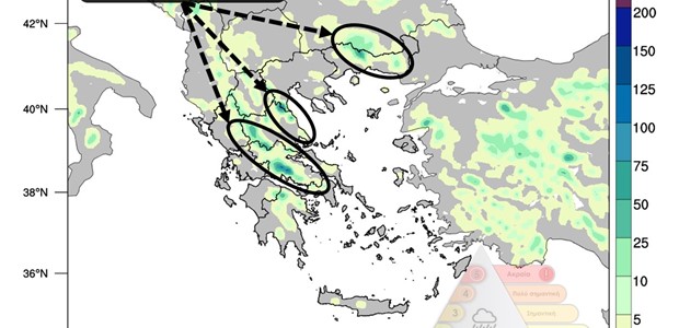 Βροχές και καταιγίδες το μεσημέρι και σήμερα 