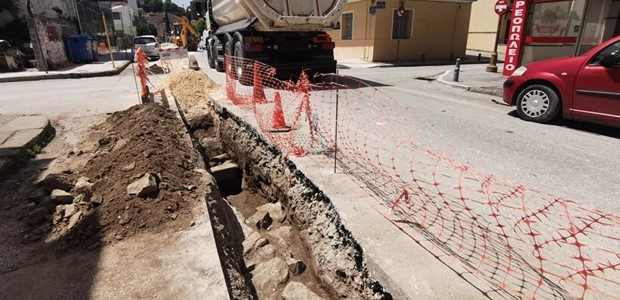 Αρχαιολογικά ευρήματα εντοπίστηκαν στη διάρκεια εργασιών 