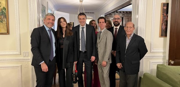 Η Μόνικα Μπελούτσι στο Προξενείο της Ελλάδας στη Νέα Υόρκη
