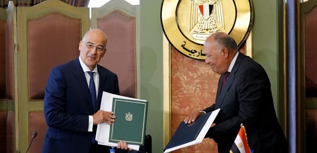 Αναρτήθηκε η συμφωνία Ελλάδας - Αιγύπτου