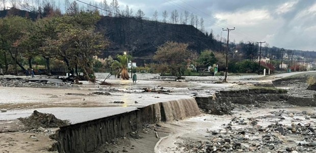 Η κακοκαιρία «Αθηνά» σάρωσε την Βόρεια Εύβοια