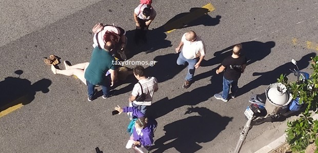 Κατέληξε η γυναίκα που παρασύρθηκε από δίκυκλο 