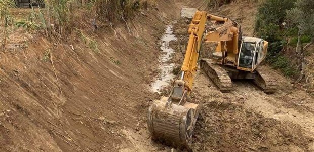 Αντιπλημμυρικά έργα σε περιοχές του Τυρνάβου 