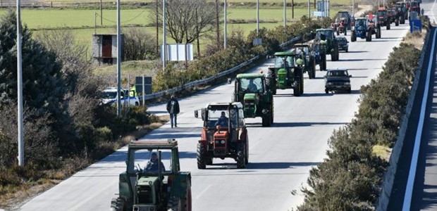Κυκλοφοριακές ρυθμίσεις λόγω αγροτικών κινητοποιήσεων