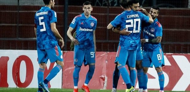 Με 3-1 επιβλήθηκε στην ΑΕΛ ο Ολυμπιακός 