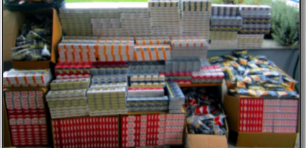 Βρήκαν 5.494 πακέτα με αφορολόγητα τσιγάρα σε σπίτι