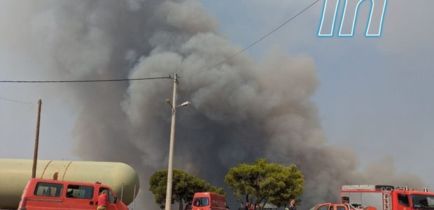 Μεγάλη αναζωπύρωση ανάμεσα σε Μάνδρα και Μέγαρα