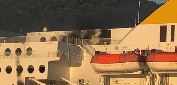 Φωτιά σε πλοίο με 538 επιβάτες ανοιχτά της Κέρκυρας 