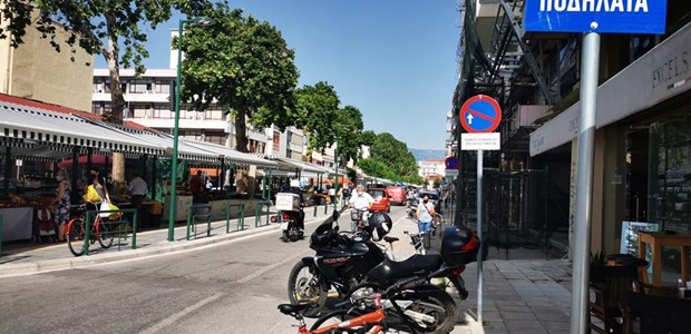 Τρίκαλα: Νέα ποδηλατοστάσια στην πόλη 