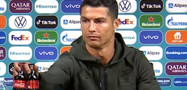 Η κίνηση του Ρονάλντο κατατρόπωσε τη μετοχή της Coca-Cola 