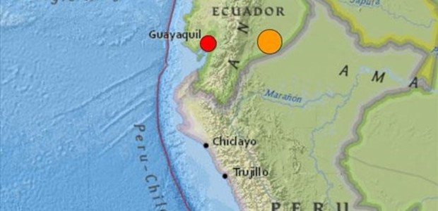 Ισχυρός σεισμός 7,5 Ρίχτερ στα σύνορα Περού - Ισημερινού