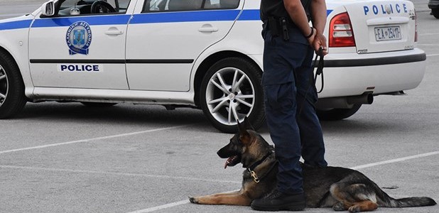 Ο αστυνομικός σκύλος “FLEX” ξετρύπωσε τα ναρκωτικά