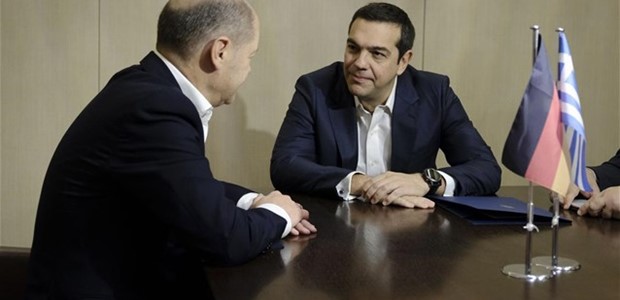 Καμία δήλωση Σολτς για τις ελληνικές συντάξεις