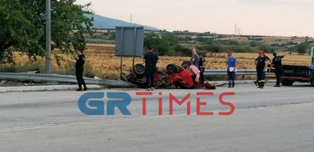 Σέρρες: Πολύνεκρο τροχαίο με τρεις νεκρούς
