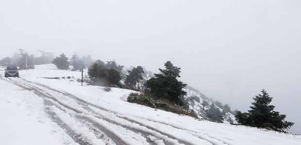 Χιόνια και την Παρασκευή στη Θεσσαλία
