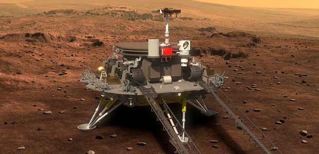 Προσεδάφισε "με την πρώτη" ρομπότ στον Αρη