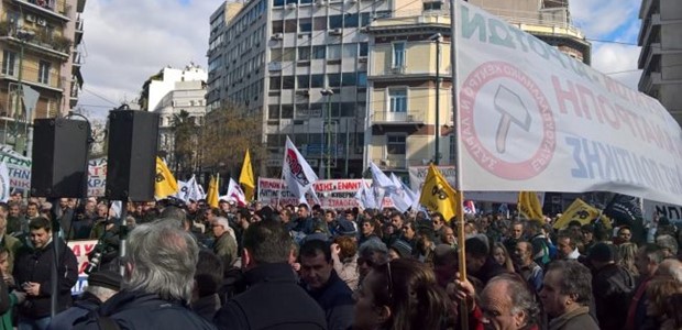 Πανελλαδικό συλλαλητήριο αγροτών στην Αθήνα 