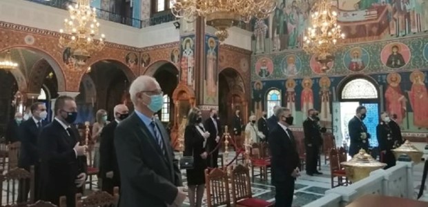 Λιτή η Δοξολογία στον Αγ.Αχίλλιο για την 28η Οκτωβρίου 