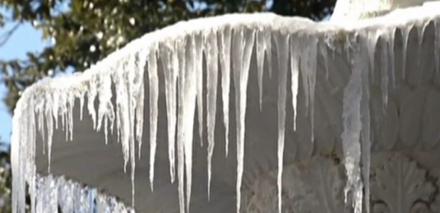 Iσχυρός παγετός στα ορεινά των Τρικάλων