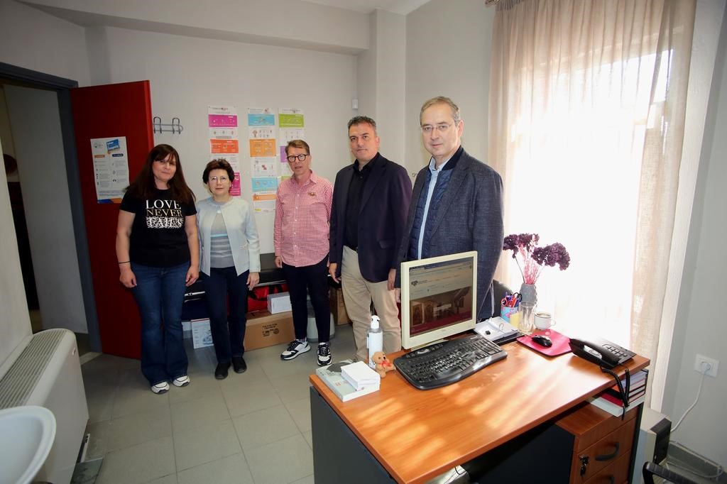 Στο Δημοτικό Πολυιατρείο ο Θανάσης Μαμάκος